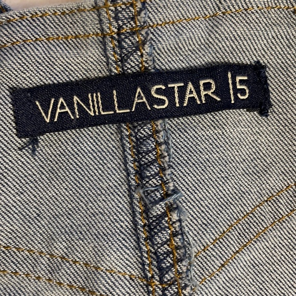 Vanilla Star Distressed Denim Jean Shortall - Picture 8 of 12